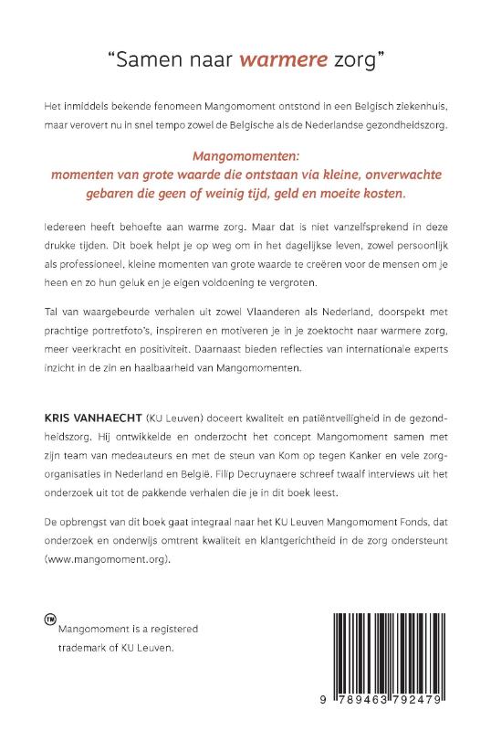 Achterkant van Mangomoment