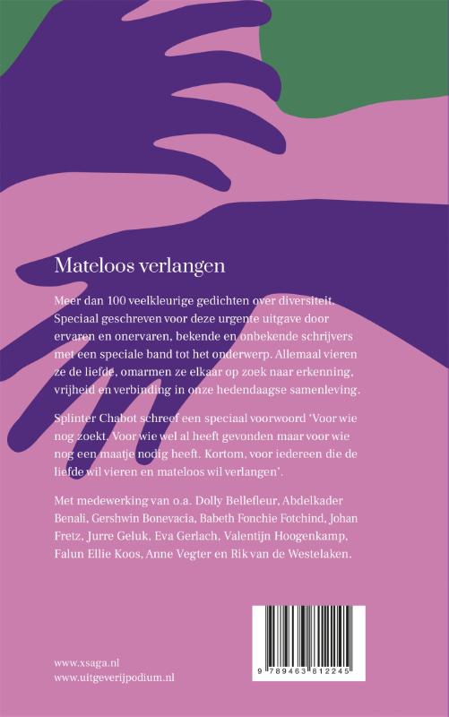 Achterkant van Mateloos verlangen
