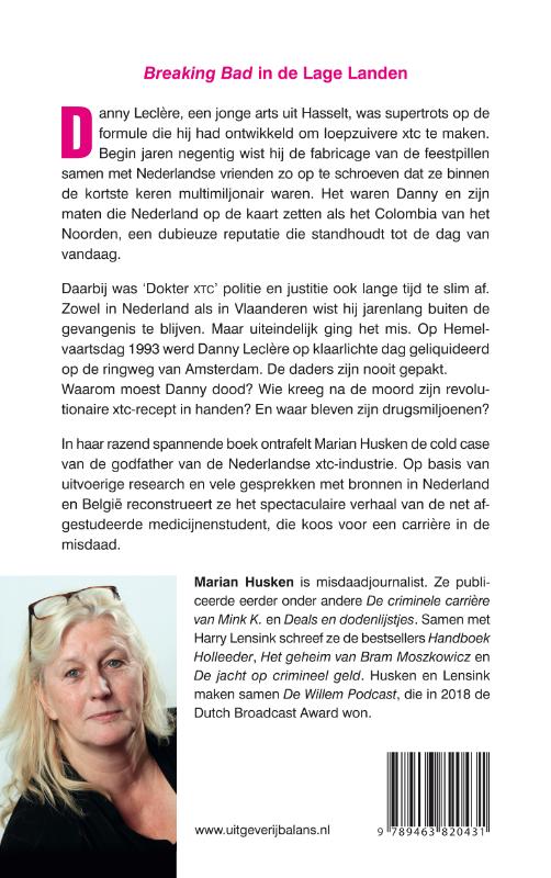 Achterkant van Dokter XTC