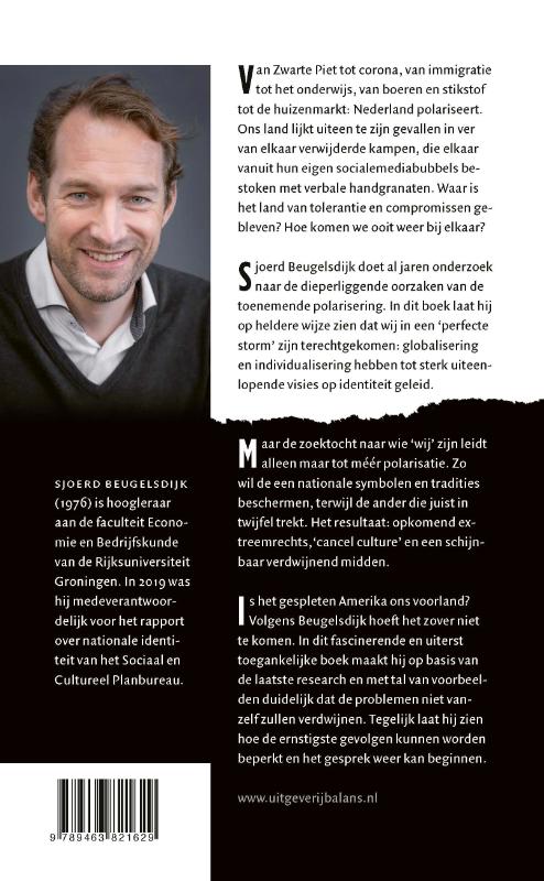 Achterkant van De verdeelde Nederlanden