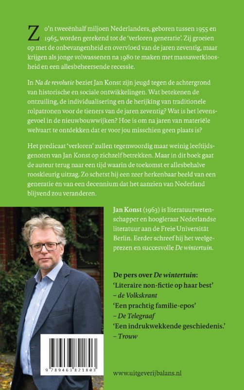 Achterkant van Na de revolutie