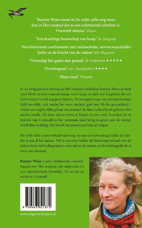 Achterkant van De wilde stilte