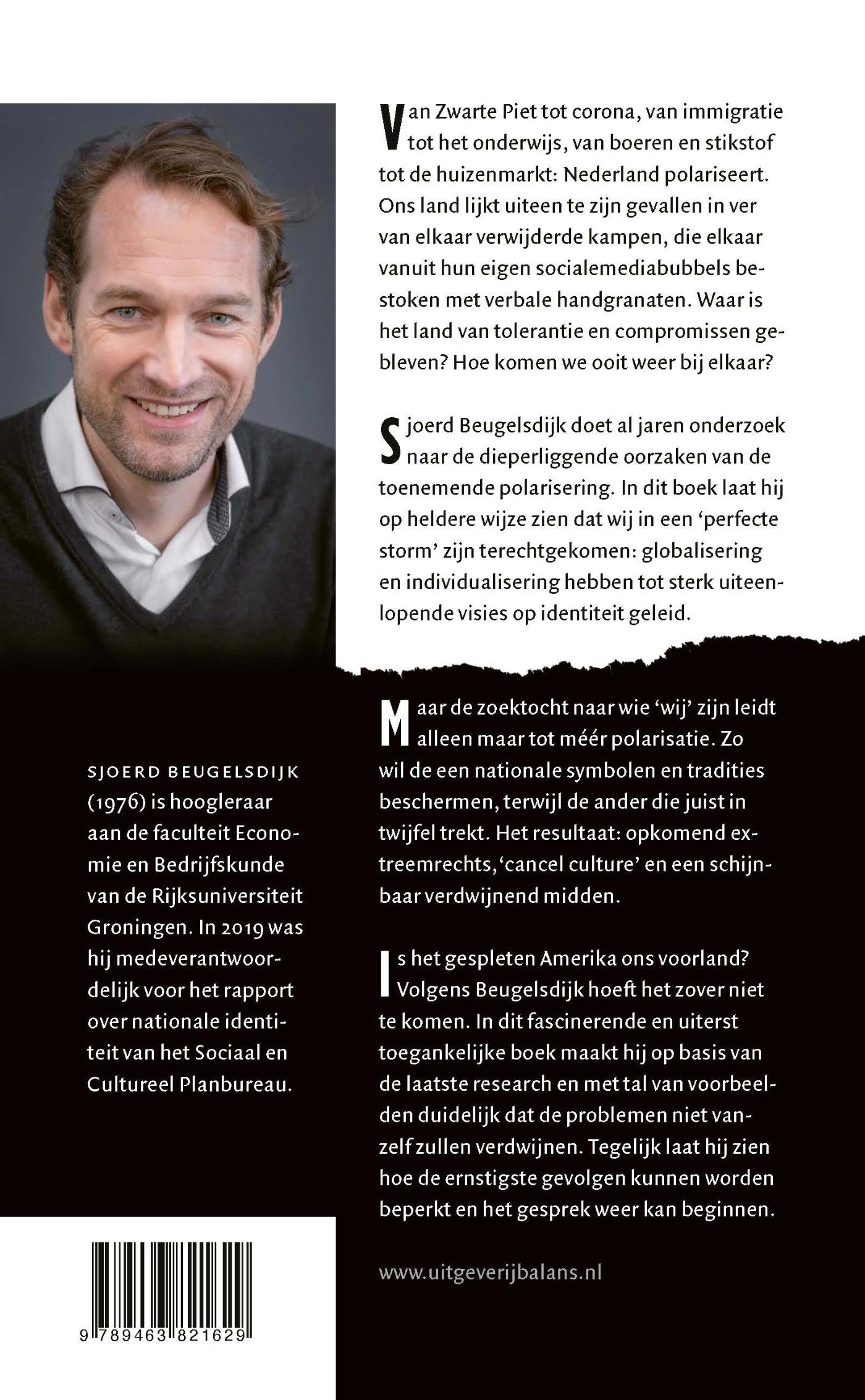 Achterkant van De verdeelde Nederlanden