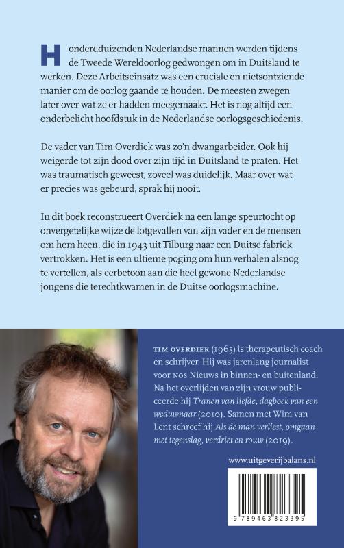 Achterkant van Zwijgende vaders