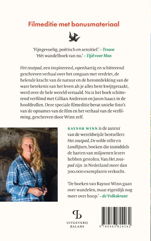 Achterkant van Het zoutpad
