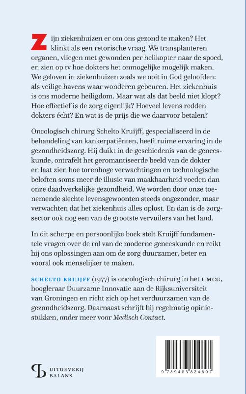 Achterkant van Hoe gezond is het ziekenhuis eigenlijk