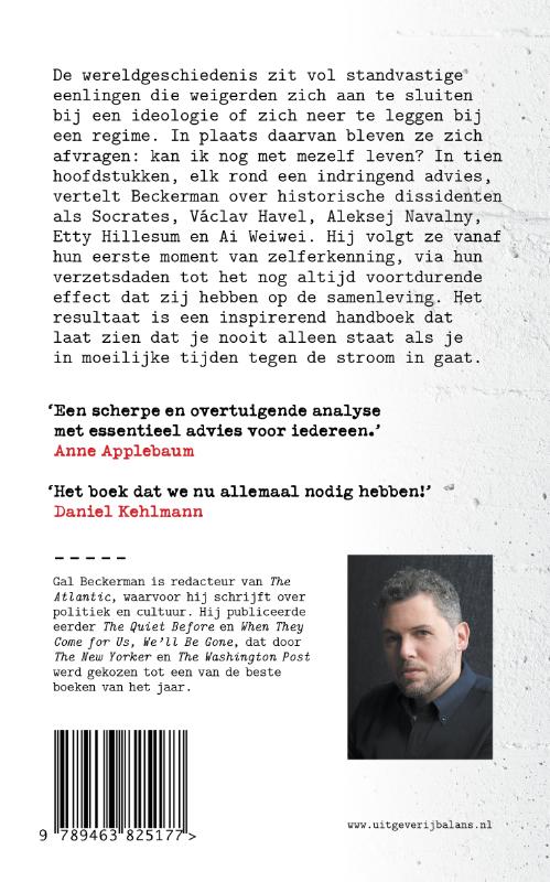 Achterkant van Hoe word ik dissident?