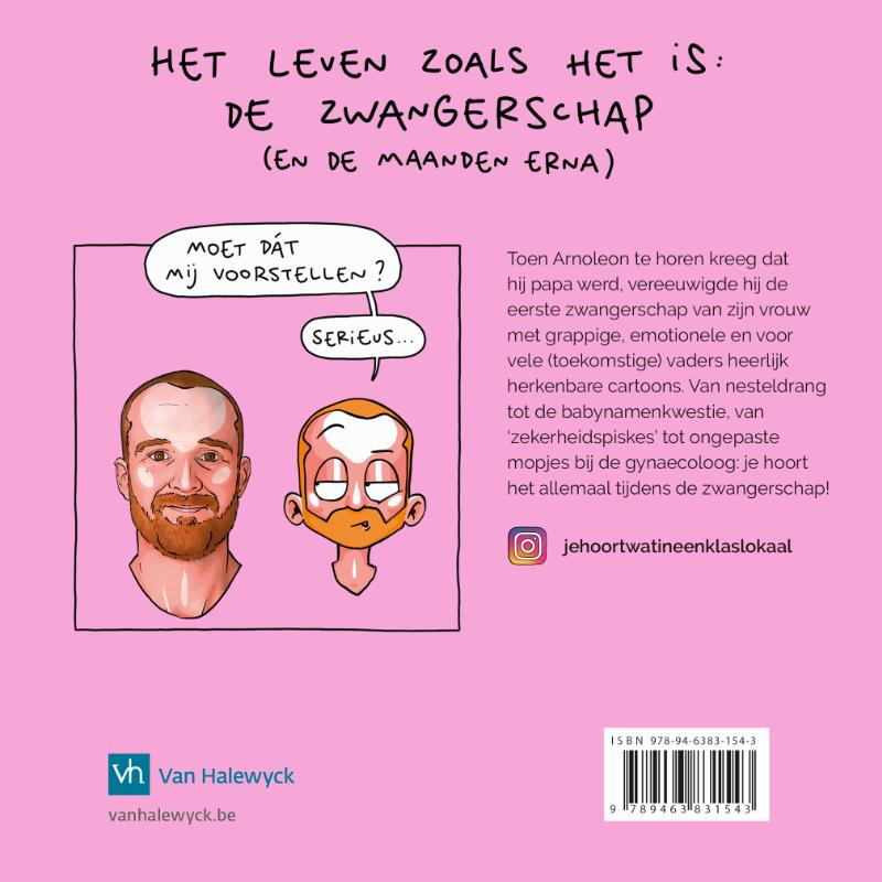 Achterkant van Je hoort wat tijdens een zwangerschap