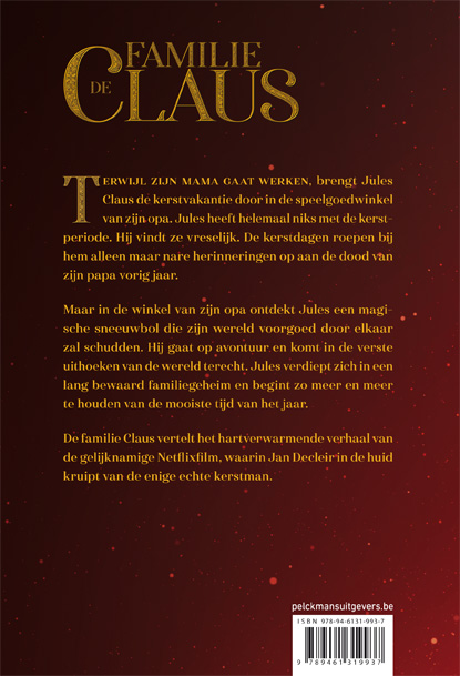 Achterkant van De Familie Claus