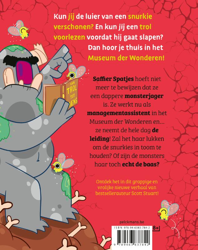 Achterkant van Pas op voor slapende snurkies