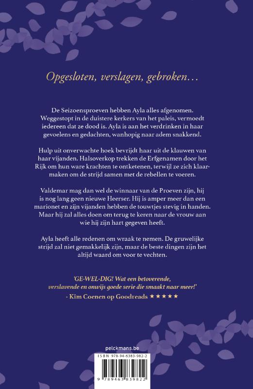 Achterkant van De Seizoensrebellen