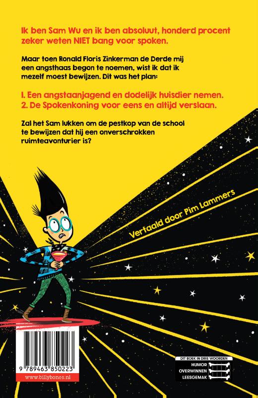 Achterkant van Voor spoken