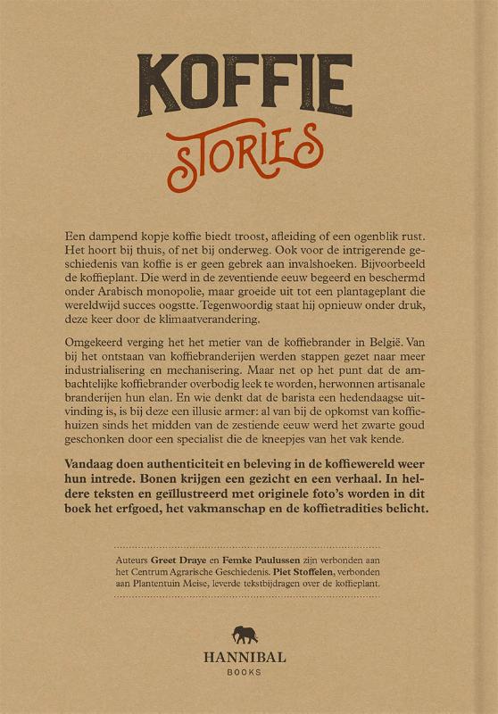 Achterkant van Koffie Stories
