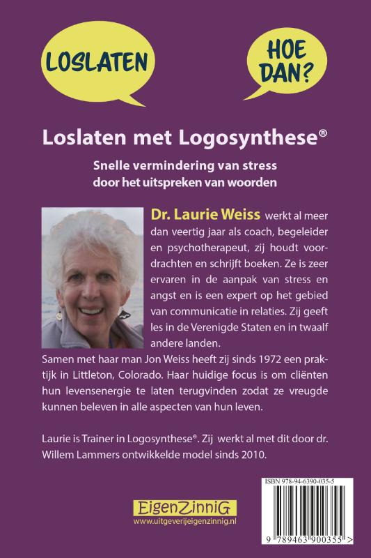 Achterkant van Loslaten met logosynthese®