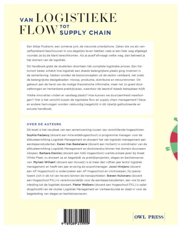 Achterkant van Van logistieke flow tot supply chain