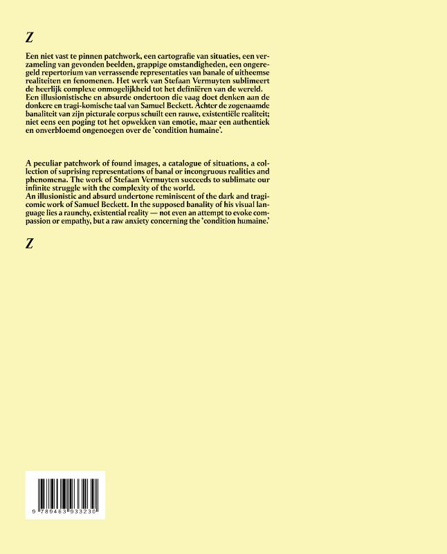 Achterkant van Stefaan Vermuyten. Z