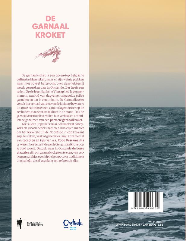 Achterkant van De garnaalkroket