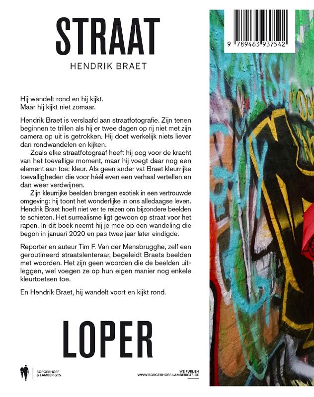 Achterkant van Straatloper