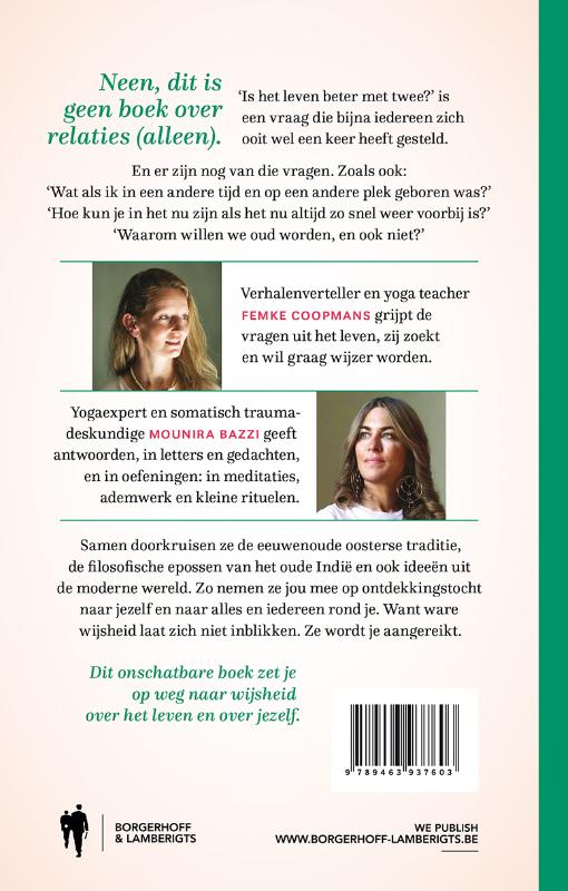 Achterkant van Is het leven beter met twee ?