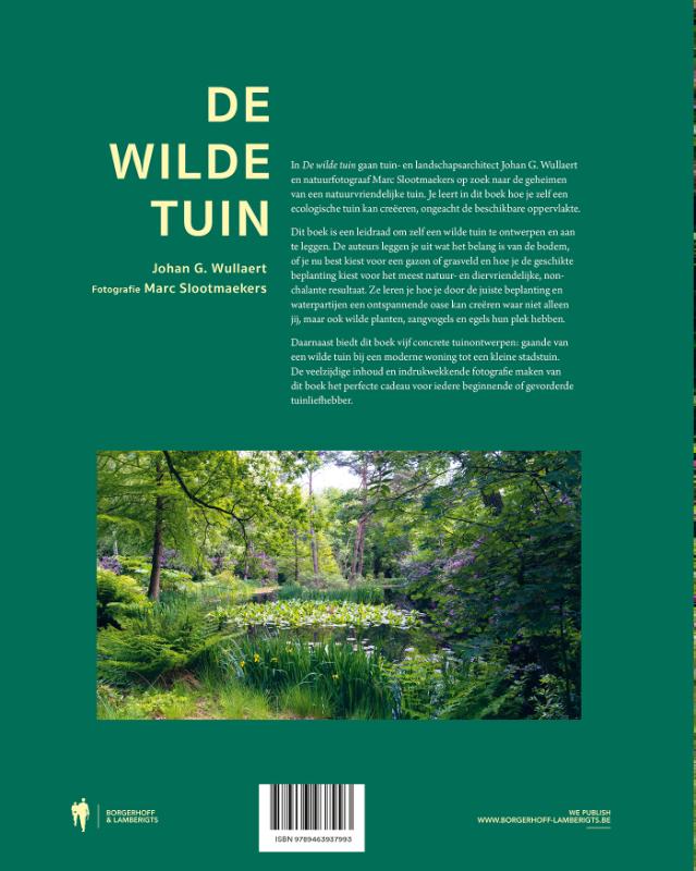 Achterkant van De wilde tuin