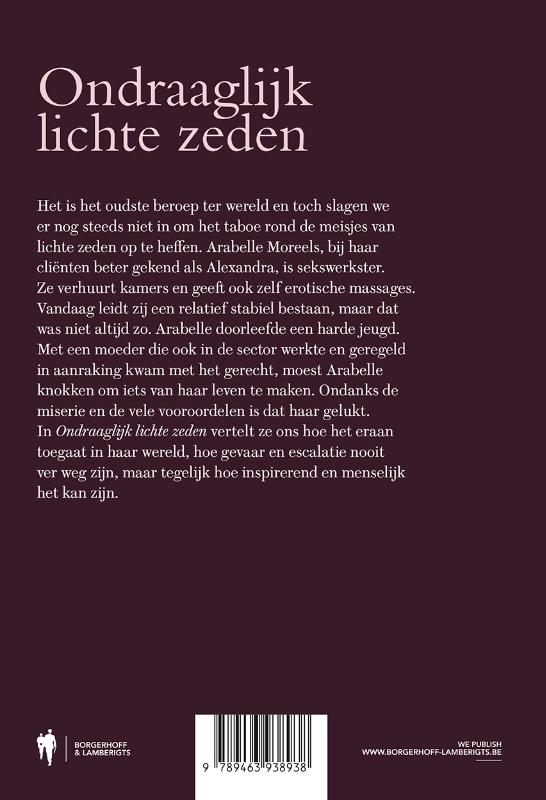 Achterkant van Ondraaglijk lichte zeden