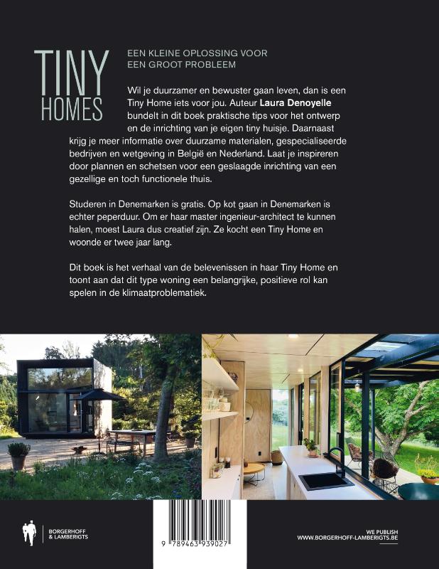 Achterkant van Tiny Homes