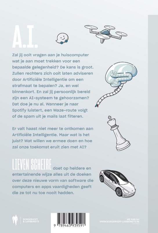 Achterkant van A.I.