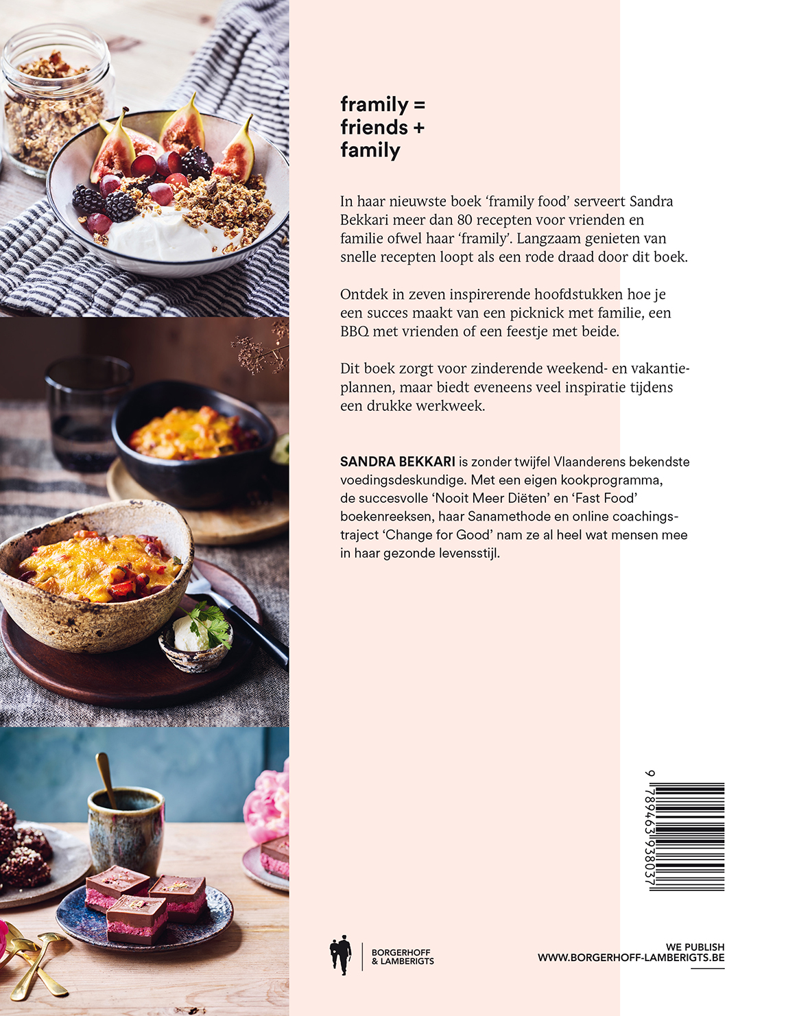 Achterkant van Framily Food
