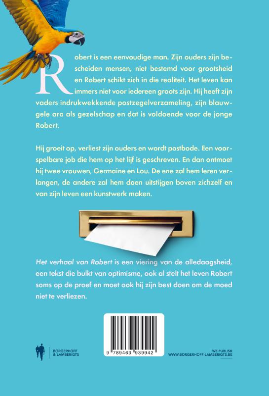 Achterkant van Het verhaal van Robert