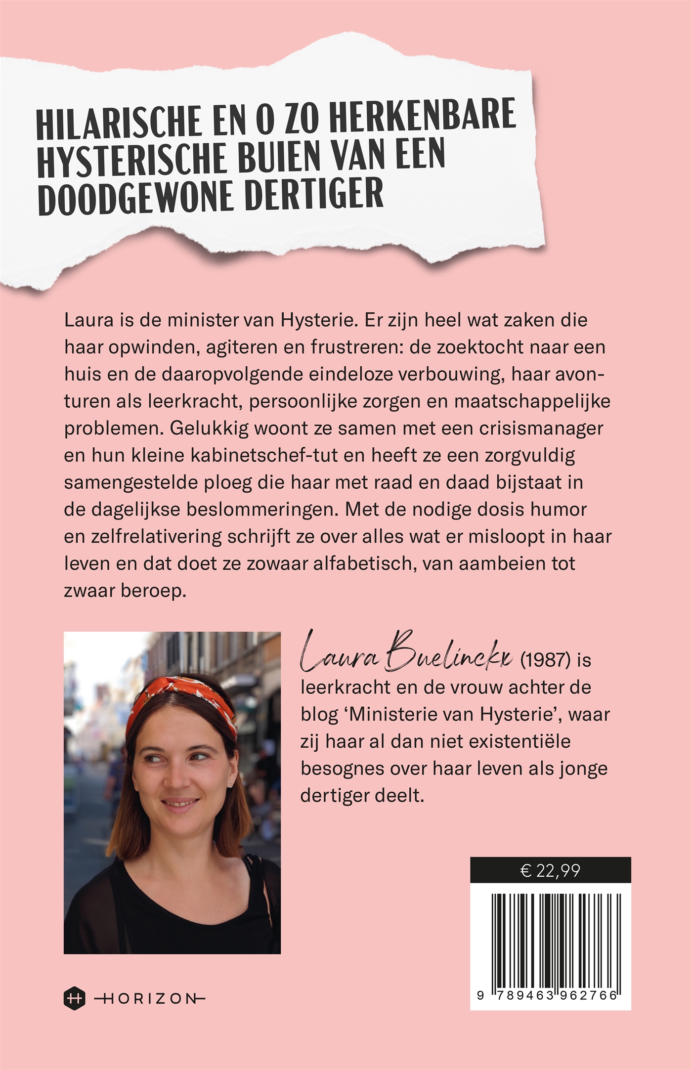 Achterkant van Ministerie van Hysterie