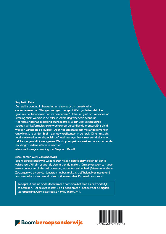Achterkant van Management en organisatie deel B | combipakket