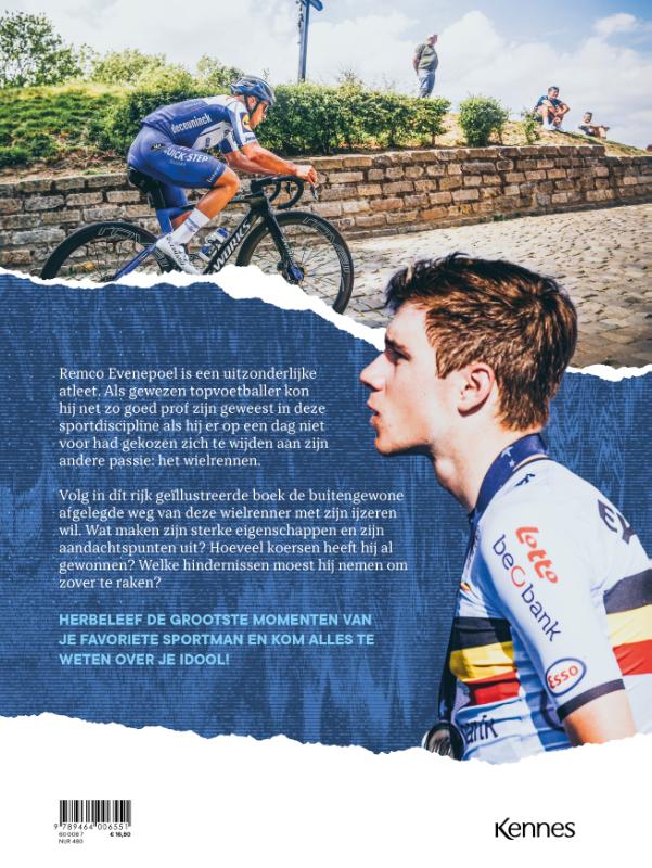 Achterkant van Remco Evenepoel