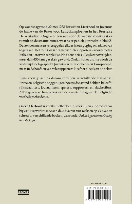 Achterkant van Heizel1985