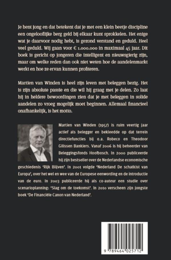 Achterkant van Je leeftijd als goudmijn