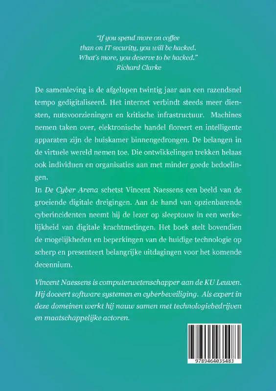 Achterkant van De Cyber Arena