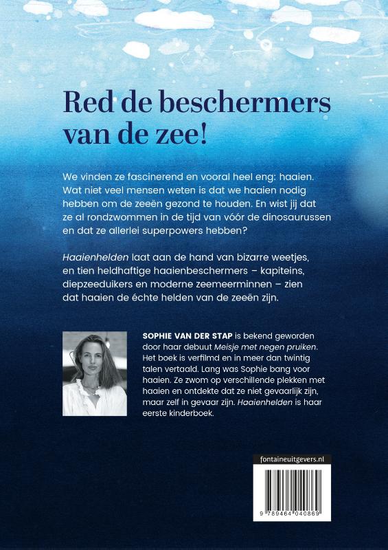 Achterkant van Haaienhelden