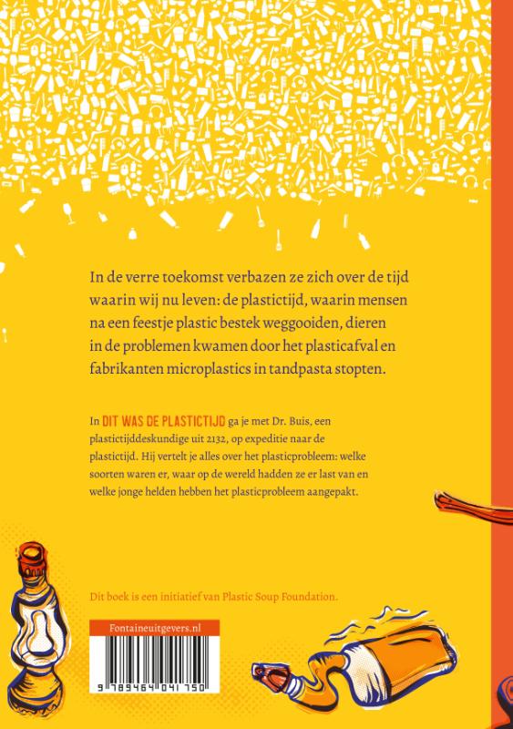 Achterkant van Dit was de plastictijd