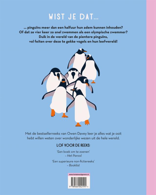 Achterkant van Pientere pinguïns