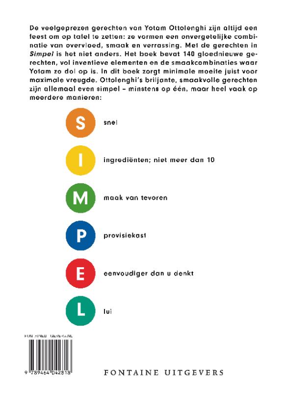 Achterkant van Simpel