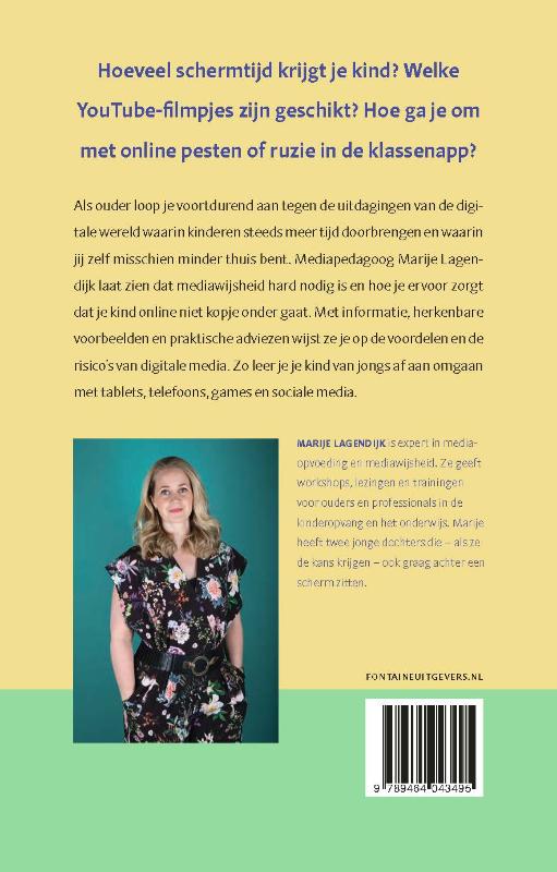 Achterkant van Digitale opvoeding