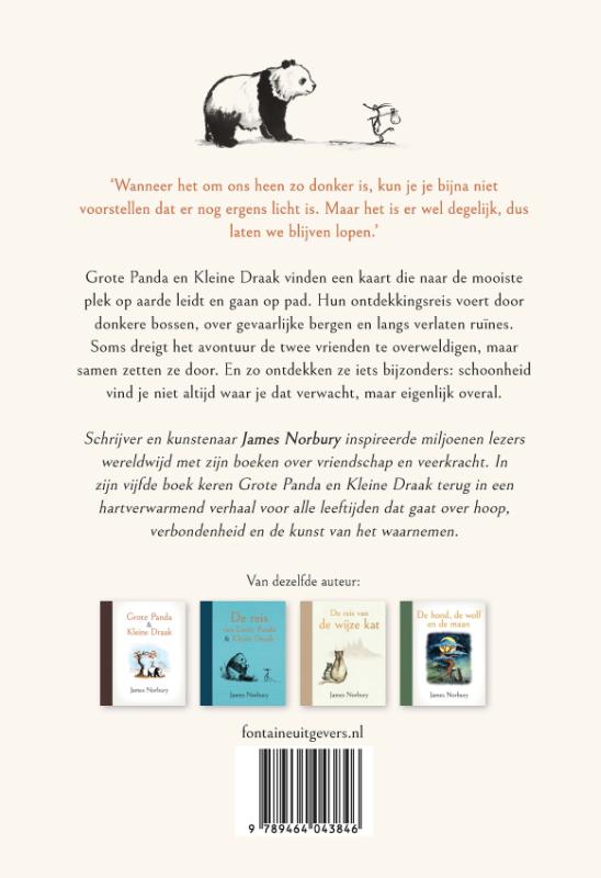 Achterkant van Grote Panda & Kleine Draak - De mooiste plek op aarde