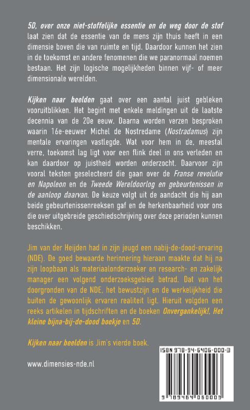 Achterkant van Kijken naar beelden