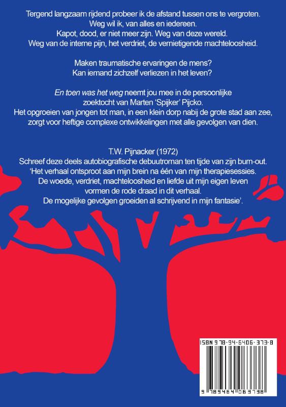 Achterkant van En toen was het weg