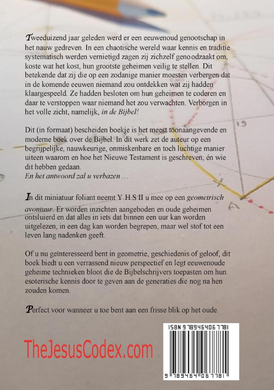 Achterkant van De Jezus Code(x)