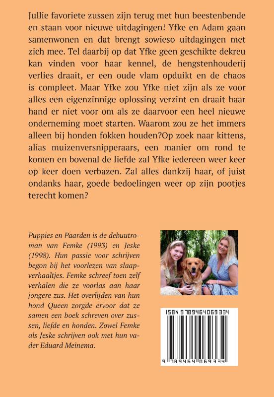 Achterkant van Puppies en Paarden (en kittens)