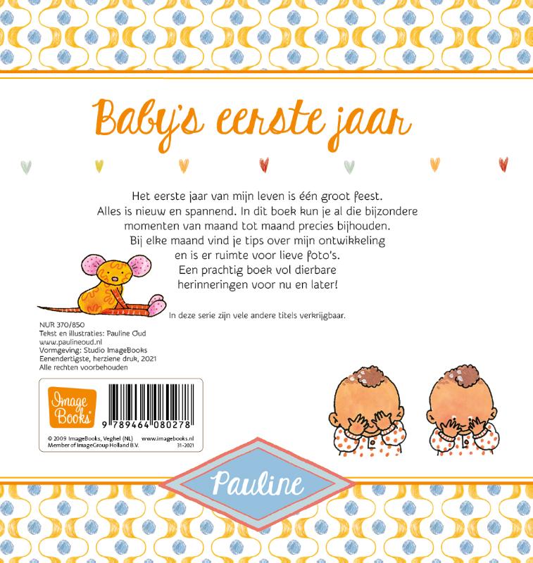 Achterkant van Baby's eerste jaar - Pauline Oud