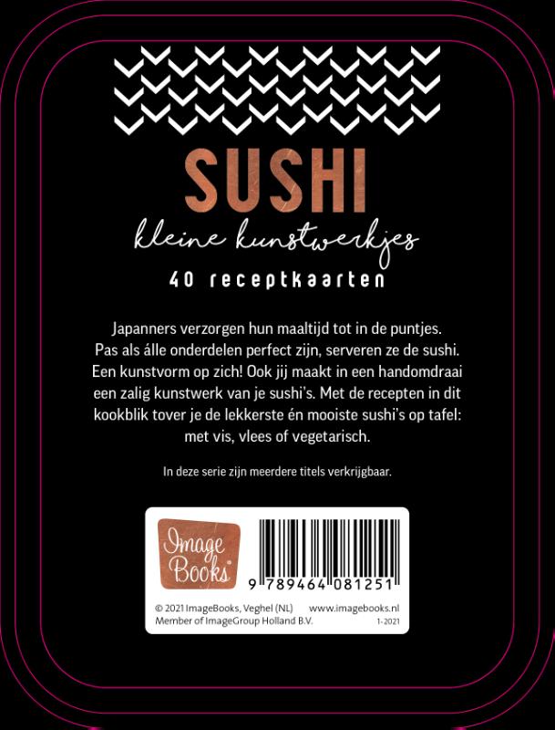 Achterkant van Sushi