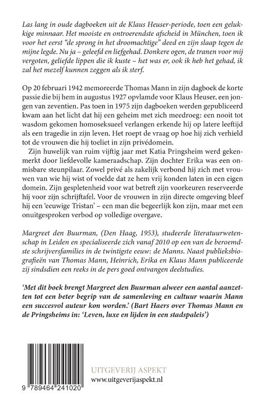 Achterkant van De vrouwen rond Thomas Mann