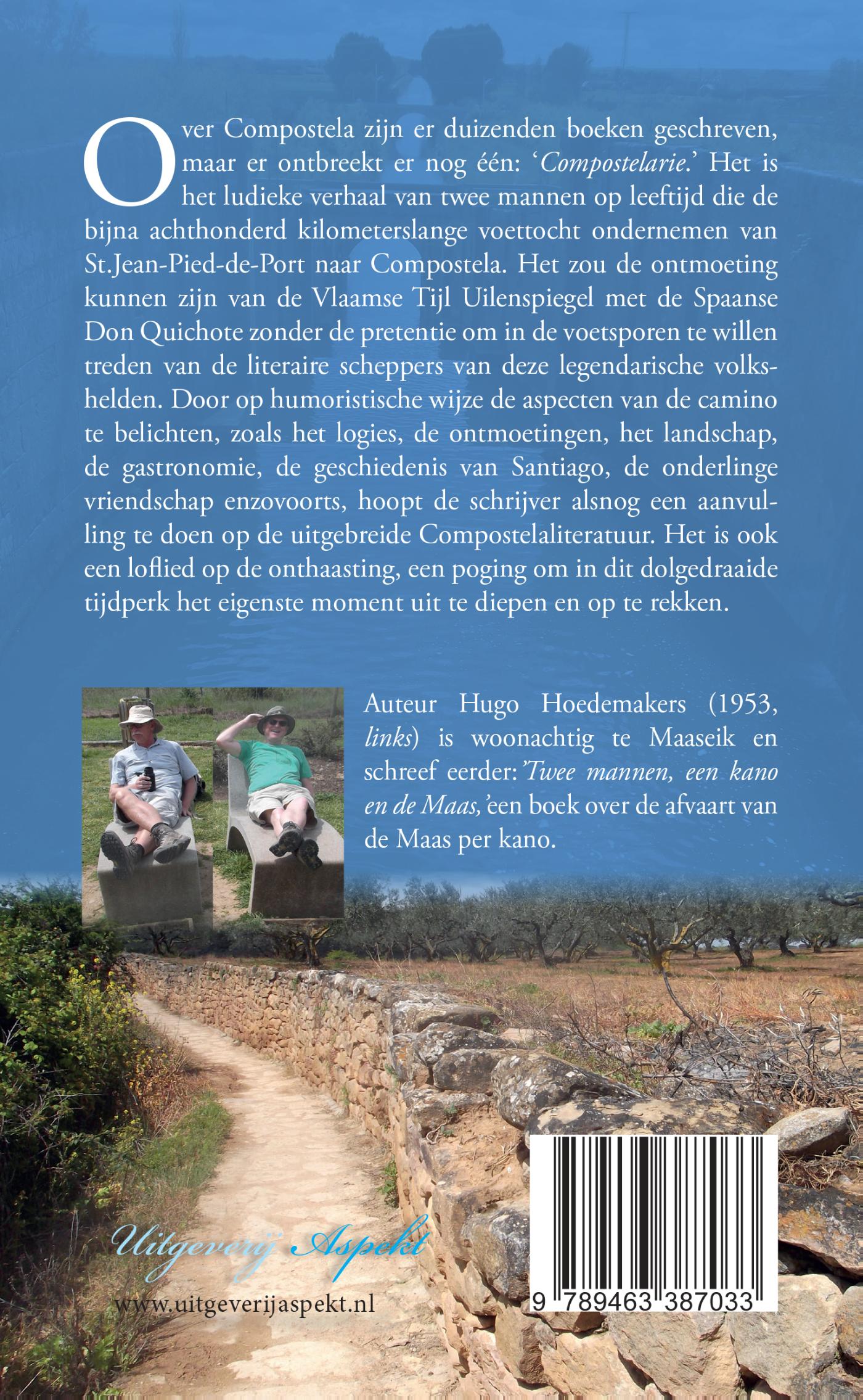Achterkant van Compostelarie