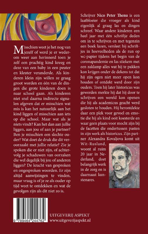 Achterkant van Woorden als vuisten